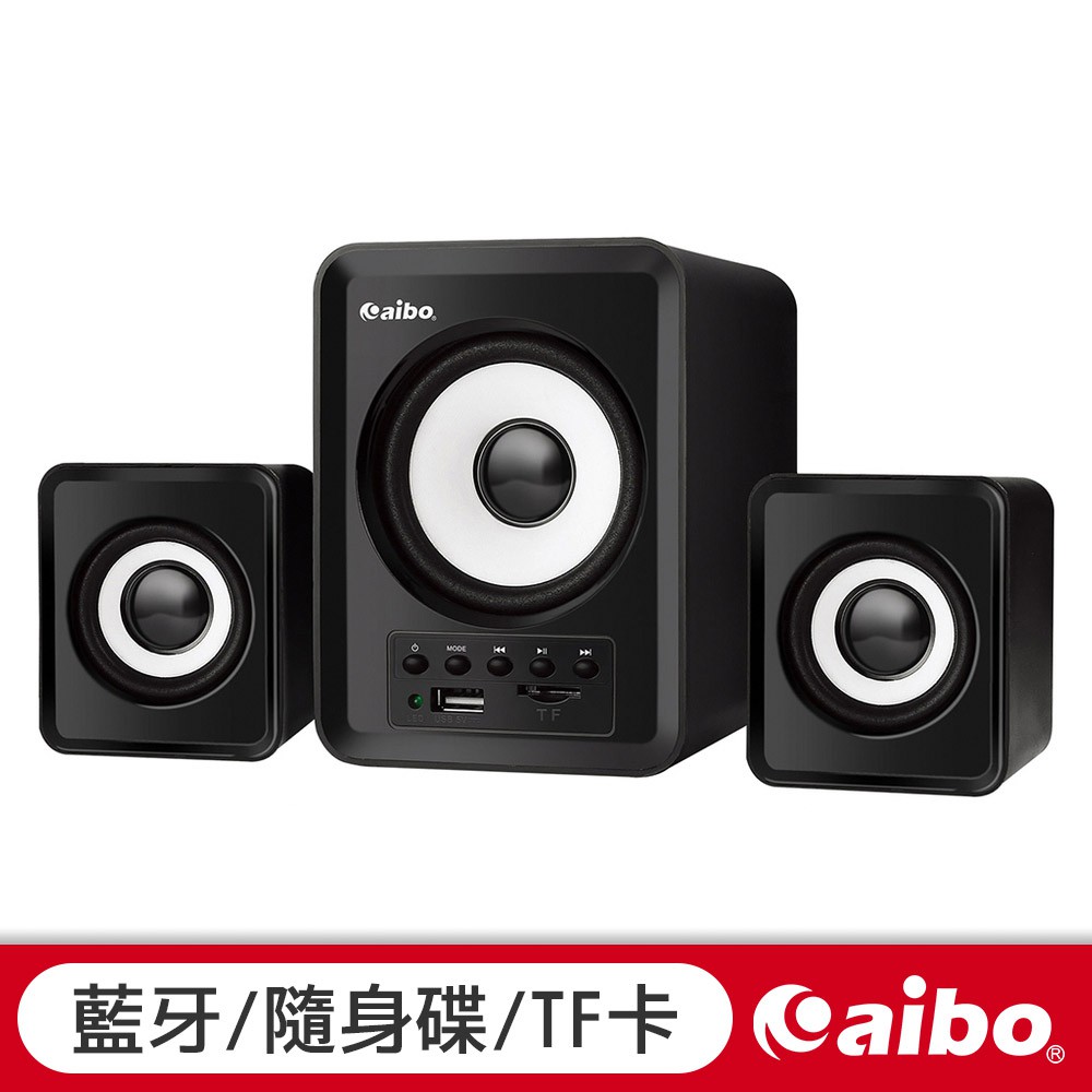 ◆2.1聲道設計，擁有兩顆衛星喇叭加上一顆重低音喇叭，呈現渾厚原音◆藍牙V4.2版本，可連接手機平板，無線互聯無束縛 ※本機不具備藍牙通話功能，使用藍牙連線時，如有來電可直接手機接聽。◆支援TF卡及隨