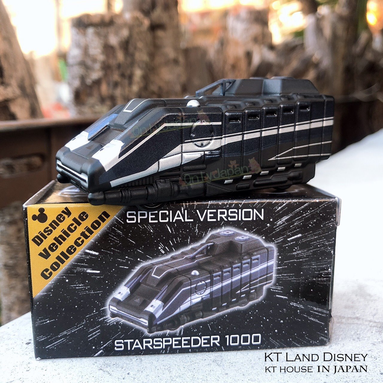 【真愛日本】星際大戰 starwar 日本東京迪士尼樂園帶回 tomica takara 小車 模型車 401130083985 限定樂園小車-星際飛艇黑