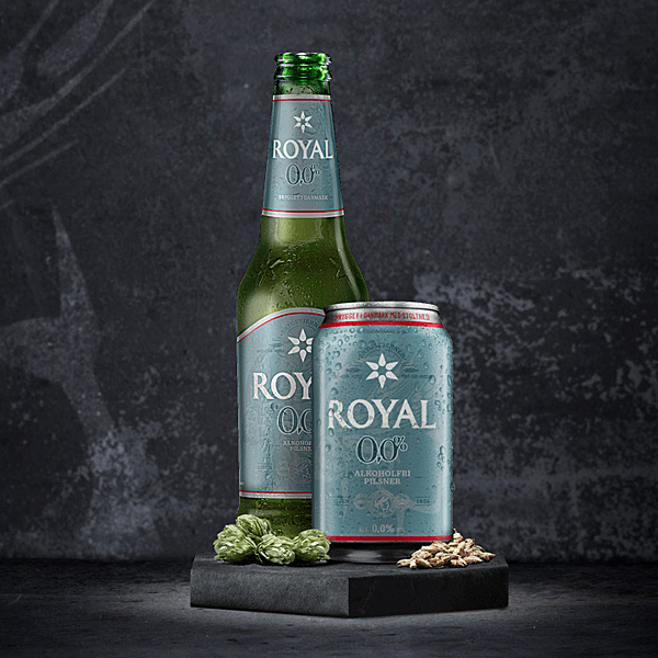 來自丹麥 專利釀造技術 保留了啤酒的風味但不含酒精 無酒精 純素低卡飲料 香味略帶甜味 口感清爽可口