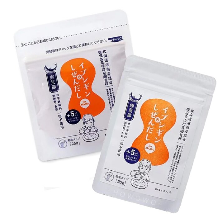 日本 ORIDGE 無食鹽昆布柴魚粉 25g 湯包 高湯 副食品 低鈉 調味粉 3238