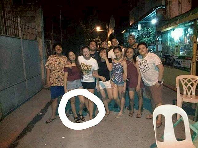 Badan Jayson menghilang dari gambar ( Facebook/Jayson Posadas)