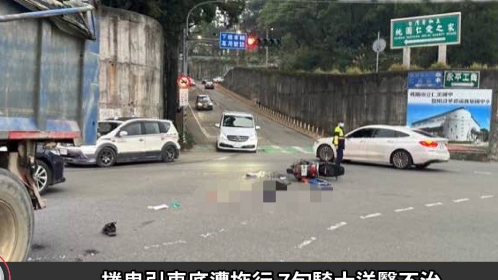 捲曳引車底遭拖行 7旬騎士送醫不治 桃園電子報影音 Line Today 7102