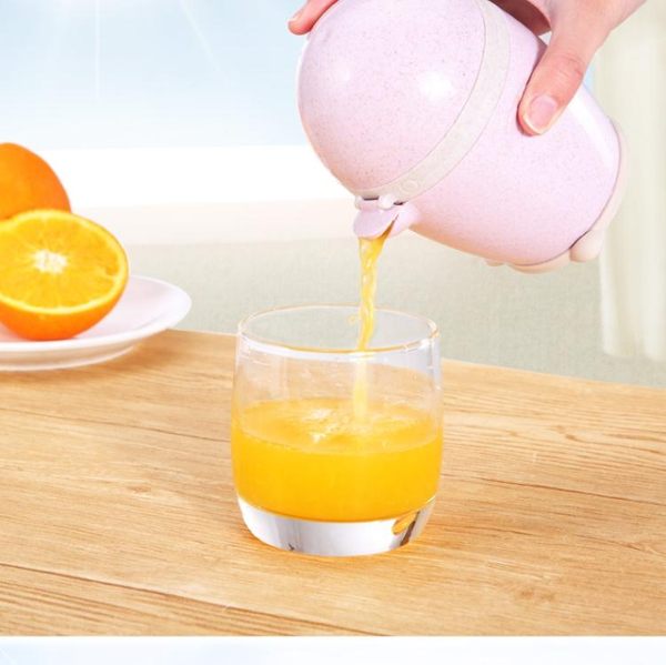 手動榨汁機家用多功能小型壓汁器擠檸檬橙子小麥苗草手搖水果原汁