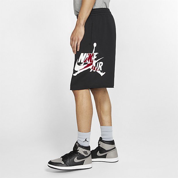 NIKE JORDAN JUMPMAN 男裝 短褲 棉質 休閒 飛人 黑 【運動世界】 CJ1919-010