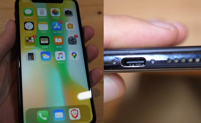 唯一具有USB-C連接埠的iPhone X改裝版在eBay出售，價格飆至85000美元