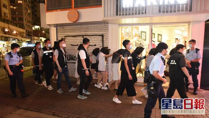 警方灣仔區掃黃行動搗9淫窟 2男43女被捕 星島日報 Line Today