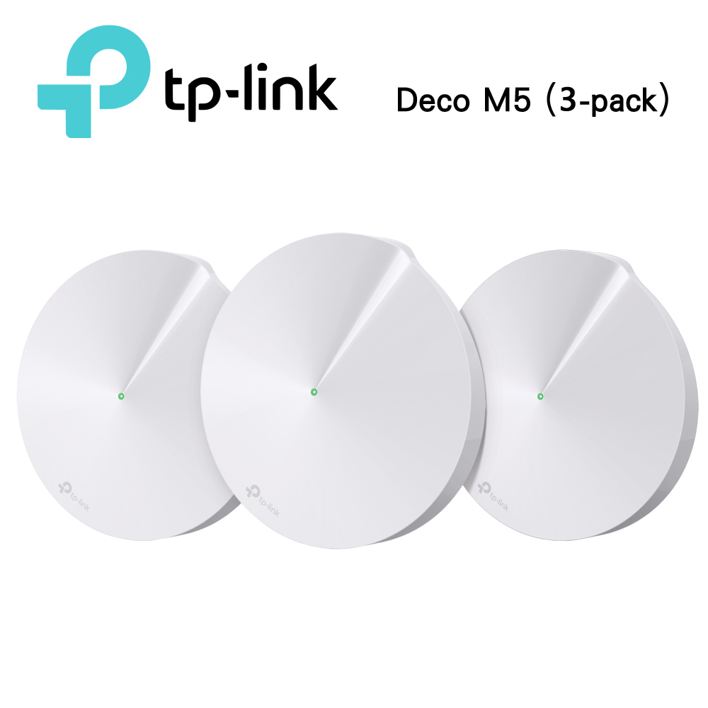 組合會收到:★快速到貨★TP-Link Deco M5 AC1300 Mesh wifi系統無線網狀路由器(單入組) 版本:2 x3★全新革命性wifi解決方案 ★完整家庭Mesh wifi無線路由器