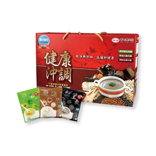 產品特色 唯一權威知名預防醫學醫院健康推薦 不惜重本研發，嚴選多種穀物素材 採用先進雙軸 10 秒瞬間熟化技術，營養不流失 高鐵、高膳食纖維、高維生素Ｃ、零膽固醇 全素食，無蛋、無奶，符合【臺安醫院健