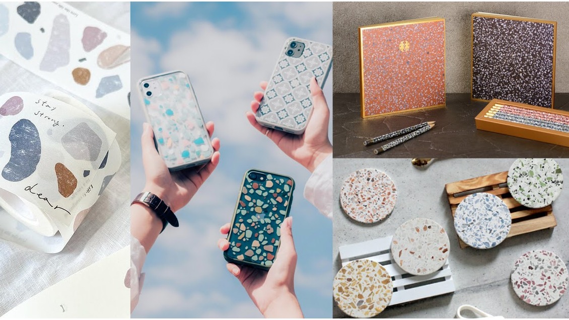 台式懷舊風情帶著走 磨石子風設計質感小物特輯 Line購物