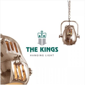 【THE KINGS】源於於1987年，經歷了近30年歷史的優雅沉澱 ISO＆SA 8000品質管理，保證的服務和最高標準的承諾 鋁合金表面鍍鎳復古工藝考究而獨特 燈罩圓弧曲線搭配亮面鋁合金如鏡面質感