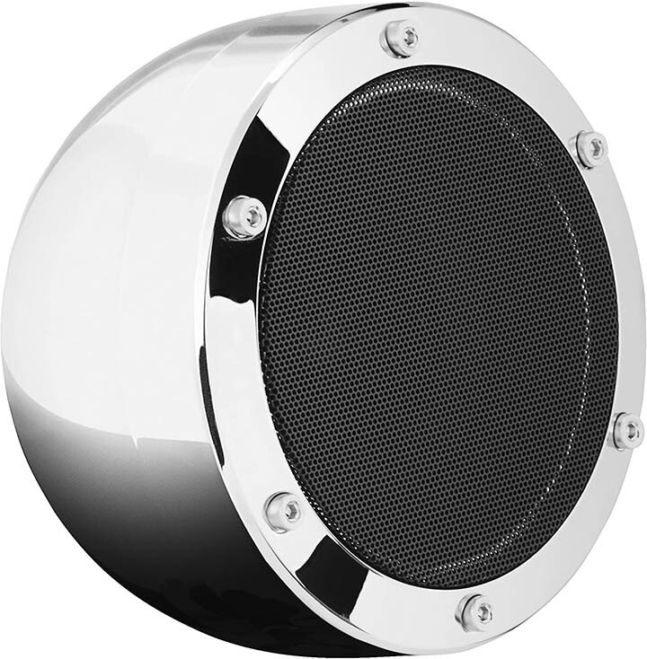 BOSS【美國代購】重機藍牙音箱 摩托車/ATV 防水藍牙擴音器 4“鍍鉻- Mc720B