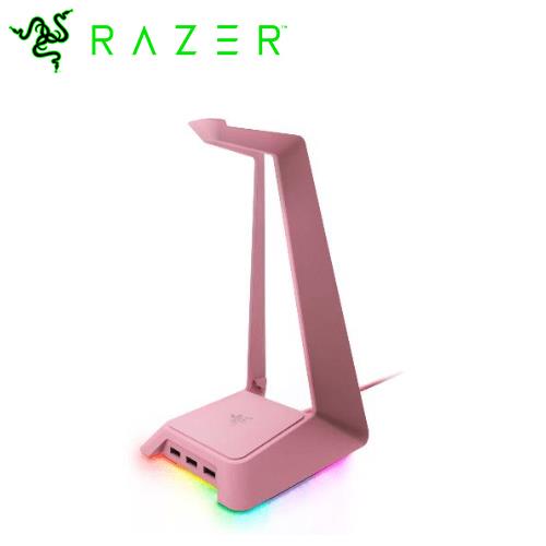 ◎ 可拆式耳機架 ◎ 3埠 USB 3.0集線器 ◎ 支援Razer Chroma ◎ 可使用 Razer Synapse 完整編程 ◎ 防滑腳墊