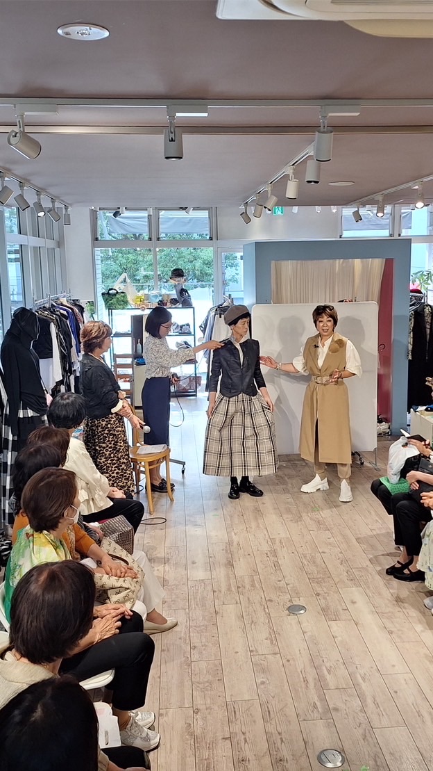 石田純子さんオンライン・ファッションチェック！