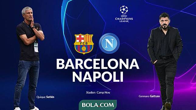 Saksikan Siaran Langsung Liga Champions Malam Ini Di Sctv Barcelona Vs Napoli Bola Com Line Today