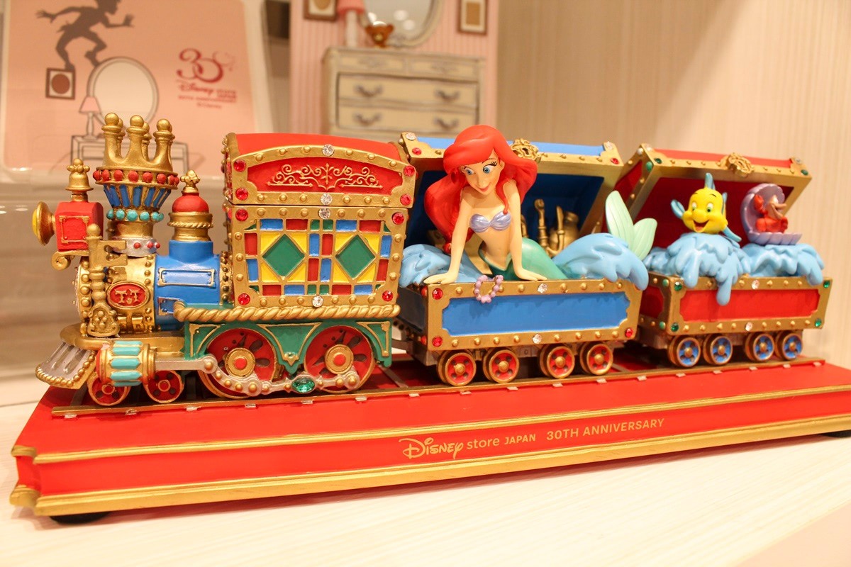 ディズニーストア 30周年 アリエル フランダー セバスチャン