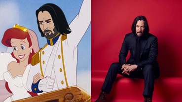 殺神加入迪士尼？這一系列「王子版基努李維」在網上爆紅！網友：「是個不敢貿然親公主的王子！」