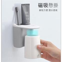 ◎乾燥不孳生細菌,方便收納|◎|◎種類:收納架/層架類型:牙刷架/牙膏架/漱口杯架主材質:塑膠層數:一層顏色:白色系,灰色系尺寸:8.5*11*11CM組裝方式:不需