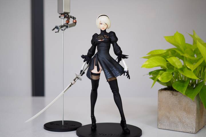 Square Enix Nier Automata 2b Dx版比例模型開箱 Mobile01 Line Today