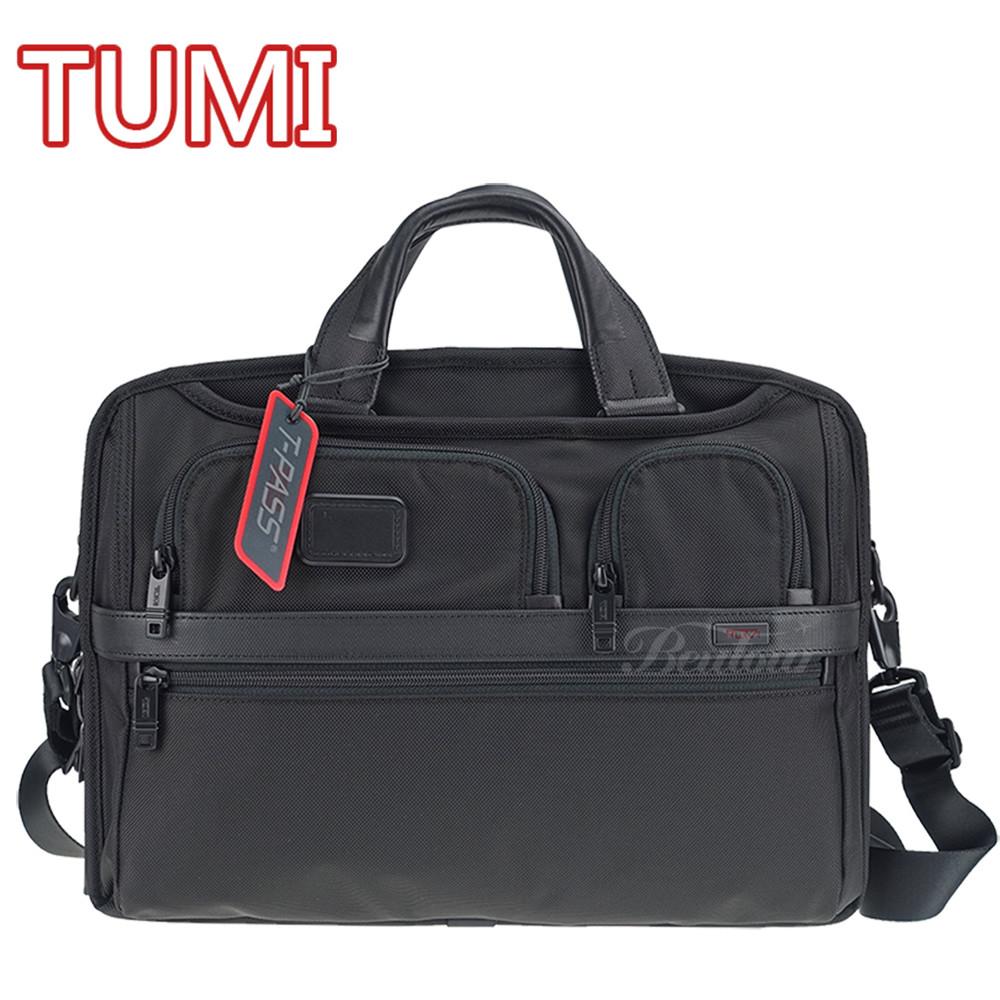 TUMI-男士商務T-PASS15吋可擴充筆電公事包T-Pass Expandable Laptop