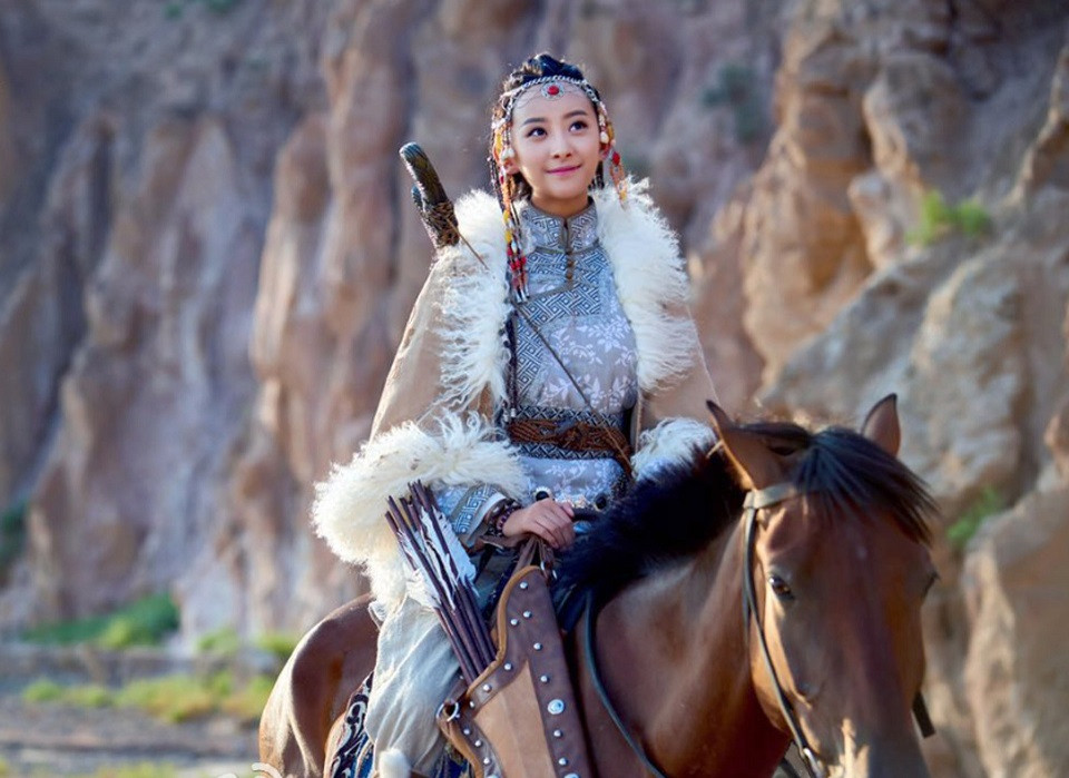 古裝劇同款「異域美女」造型8：代文雯 飾演《射雕英雄傳》華箏