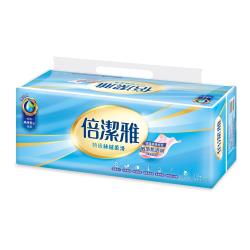 ◎德國權威機構親膚檢測「優異」等級肯定，敏感肌適用|◎使用100%原生紙漿|◎SGS檢測無有害化學物質，無螢光劑品牌:倍潔雅類型:雙層抽取式衛生紙主要材質:原生紙漿材質說明:100%原生處女紙漿包數: