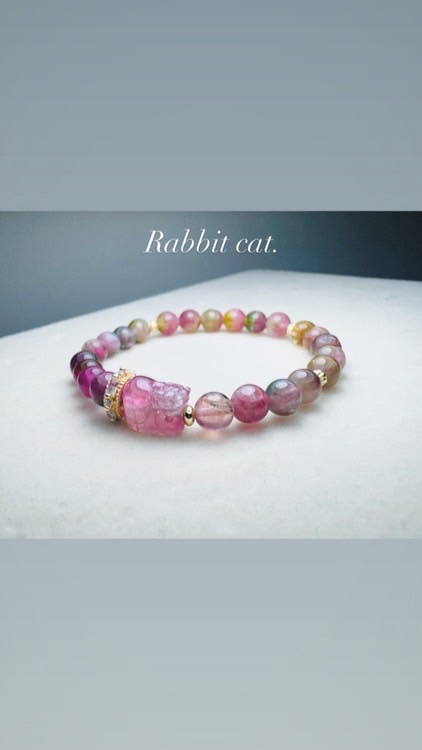 🔮🔱*兔子貓*🔱🔮(飾品/水晶-手工訂製）