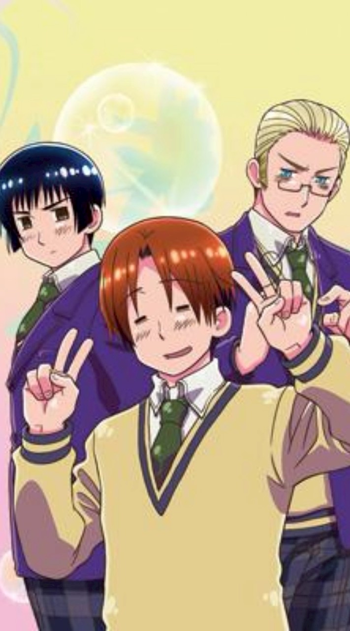 激緩私立ヘタリア学園也🌸