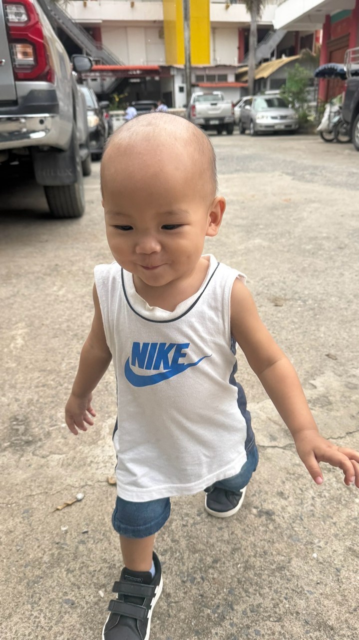 เสื้อหล่อบ้านน้องเตชินแม่เดือน  มือ2️⃣