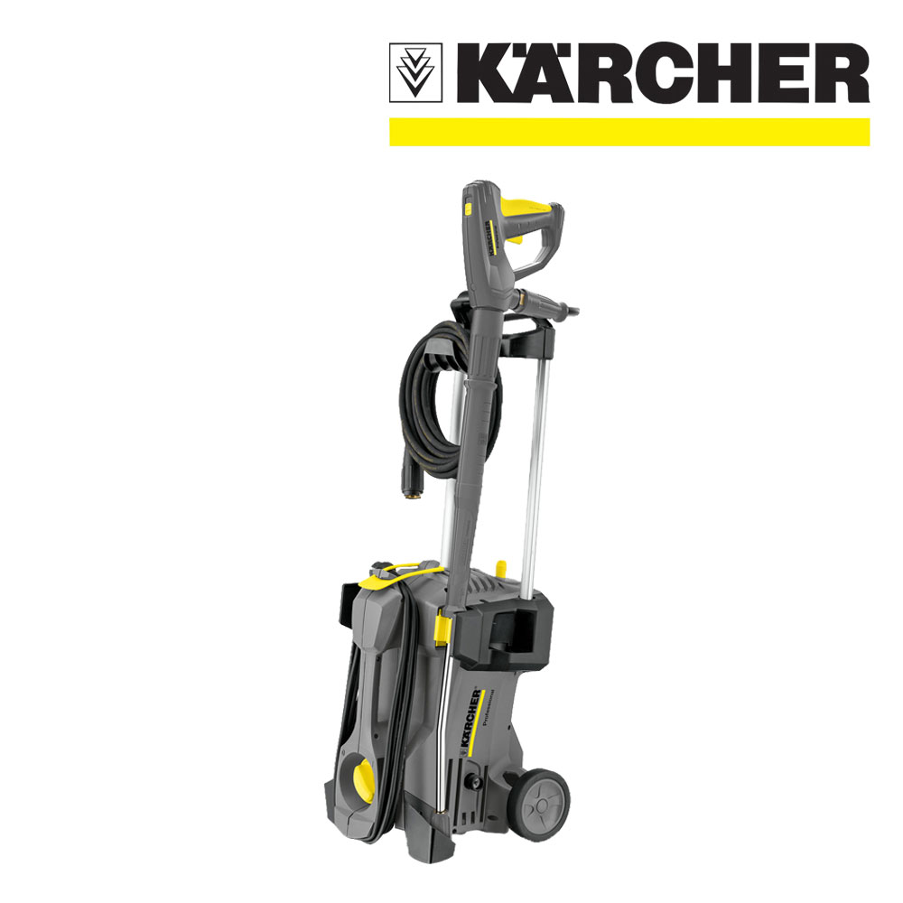 hd 4/9 p是專業用高壓清洗機最小巧型採用德國凱馳easy!force清潔科技，降低清潔時的高壓回饋不適另外主機結構緊湊，重量輕，上下樓梯移動方便可伸縮的大型把手，黃銅汽缸頭和自動洩壓裝置也可以垂