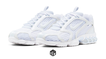 Nike Air Zoom Spiridon Cage 2「Triple White」曝光！