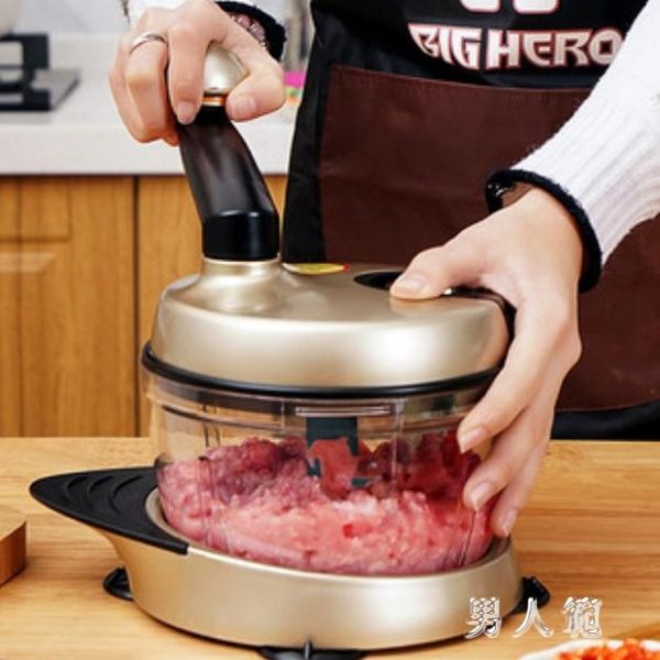 手動絞肉機手搖料理家用小型攪拌機餃子攪餡菜器碎菜剁肉切辣椒神器 PA7151『男人範』