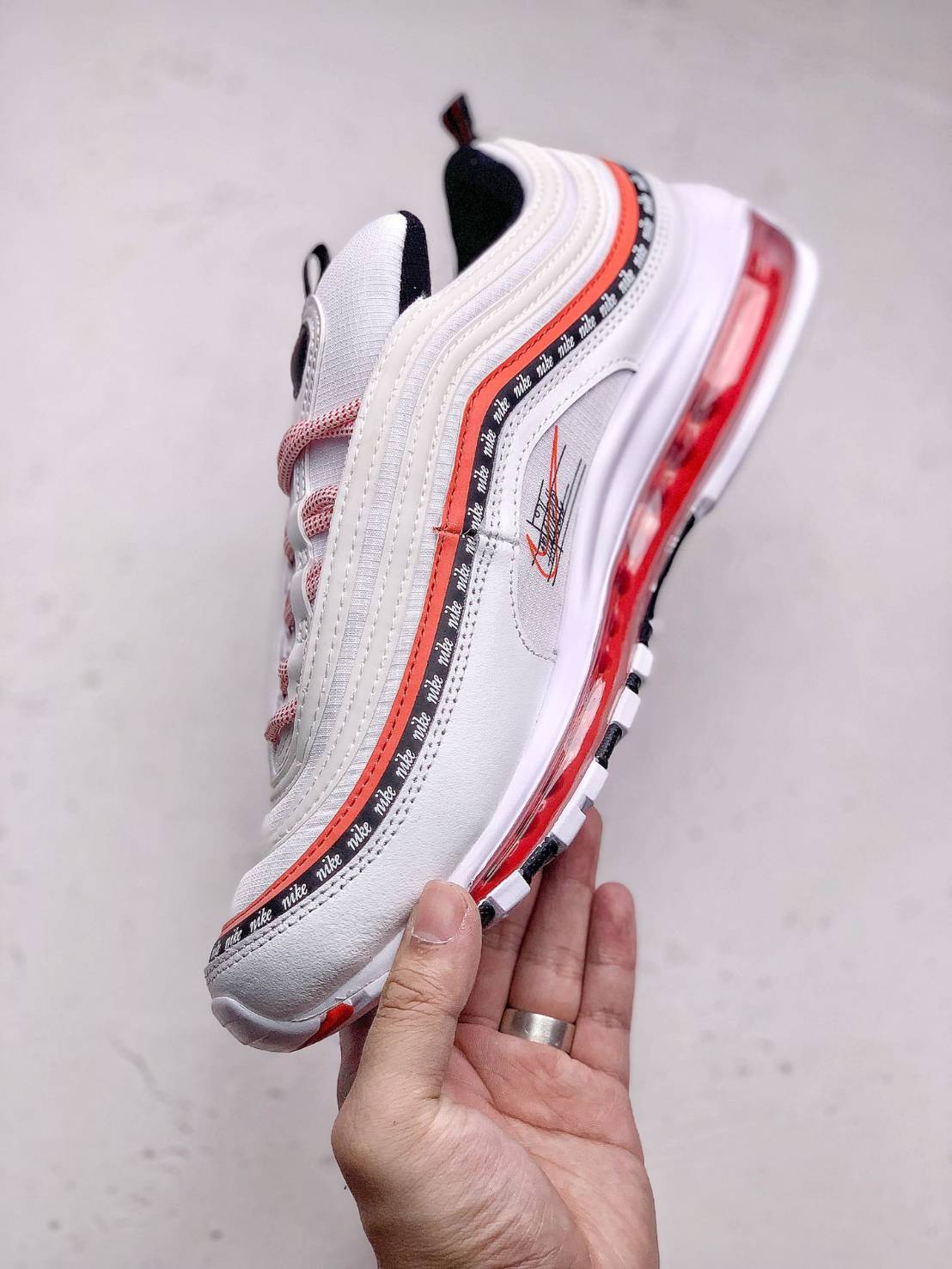 NIKE Air Max 97 全新配色氣墊慢跑鞋 情侶款