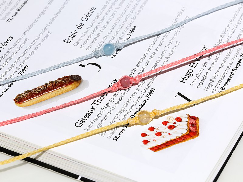 十二星座 牡羊獅子射手生日石蠟線手鍊