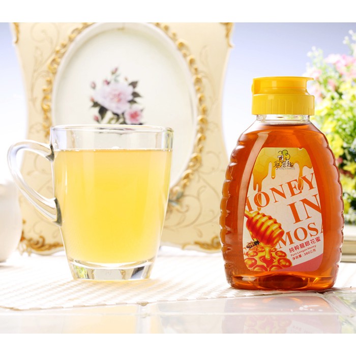 ◆品牌名稱 : 尋蜜趣 ◆商品名稱 : 【尋蜜趣】純粹龍眼花蜜 380g/瓶-輕便瓶方便攜帶◆容量/規格: 380g◆保存期限: 2年◆成分 : 蜂蜜◆營養標示:每100公克： 熱量：332.4大卡 
