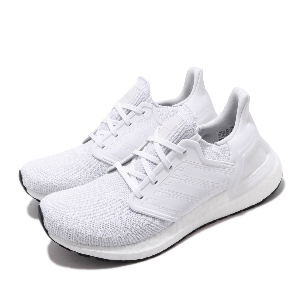 專業慢跑鞋品牌:ADIDAS型號:EG0713品名:UltraBOOST 20配色:白色,黑色