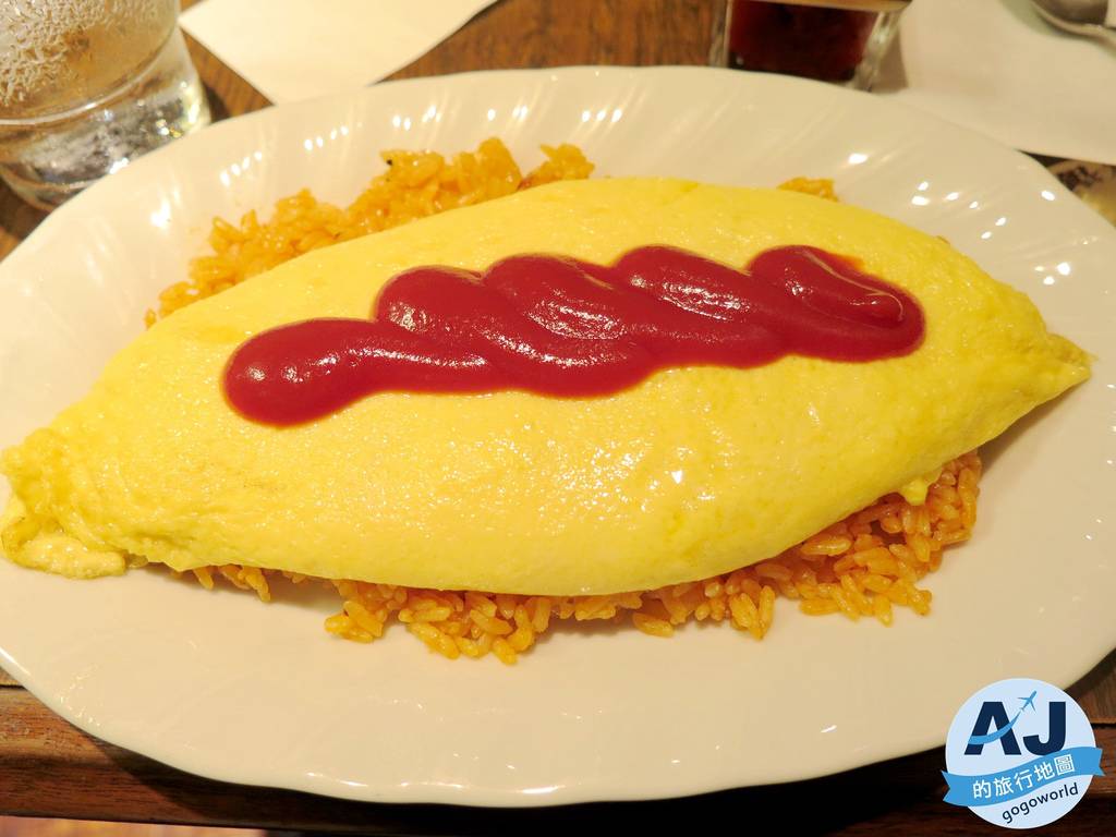 東京東銀座站美食 喫茶you 創業50年的老店令人銷魂的滑嫩蛋包飯不可不吃的經典美味 Aj的旅行地圖 走吧 讓我們旅行去