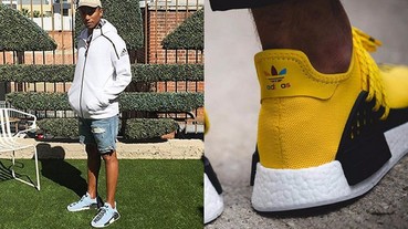 矚目潮鞋！菲董再曝光 adidas NMD Human Race 全新「清新淡藍」配色！