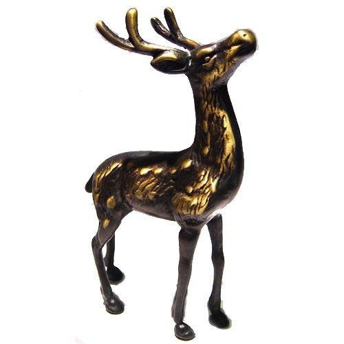 開運陶源 鹿銅雕【小梅花鹿 福祿壽】-福祿雙全 學業精進 出人頭地 富貴顯達【一路順風 一路領先】商品編號f84商品簡介材質：實心銅雕民間傳說梅花鹿 頭角崢嶸,代表出人頭地,富貴顯達～助文昌～學業精進