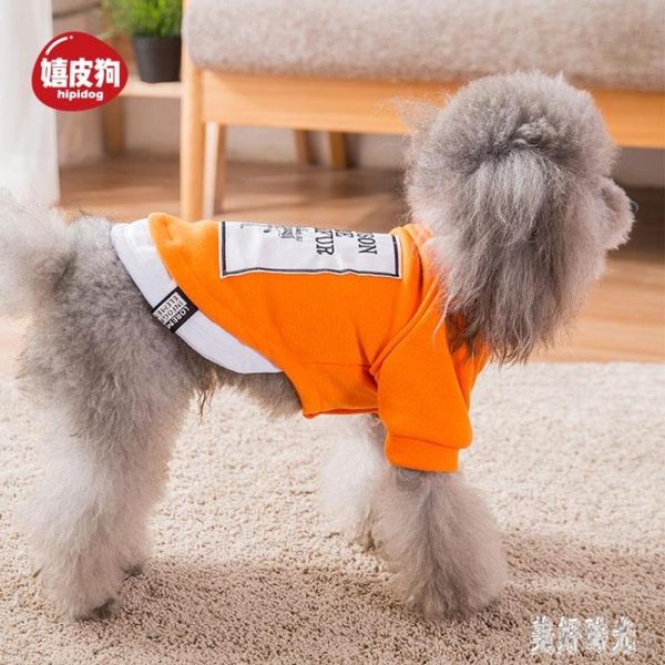 狗狗衣服 花邊假兩件比熊時尚寵物四季款衛衣小型犬比熊博美 zh5913『美好時光』