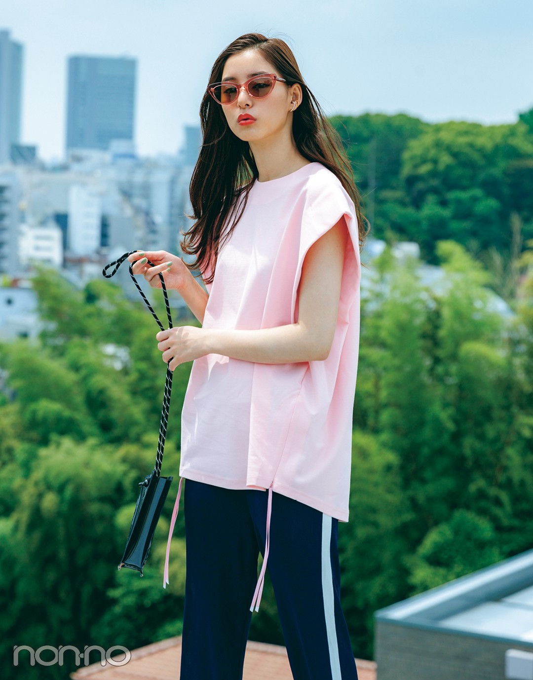 優子がお答え！ 夏色コーデQ&A vol.1【ノンノモデルの夏私服：新