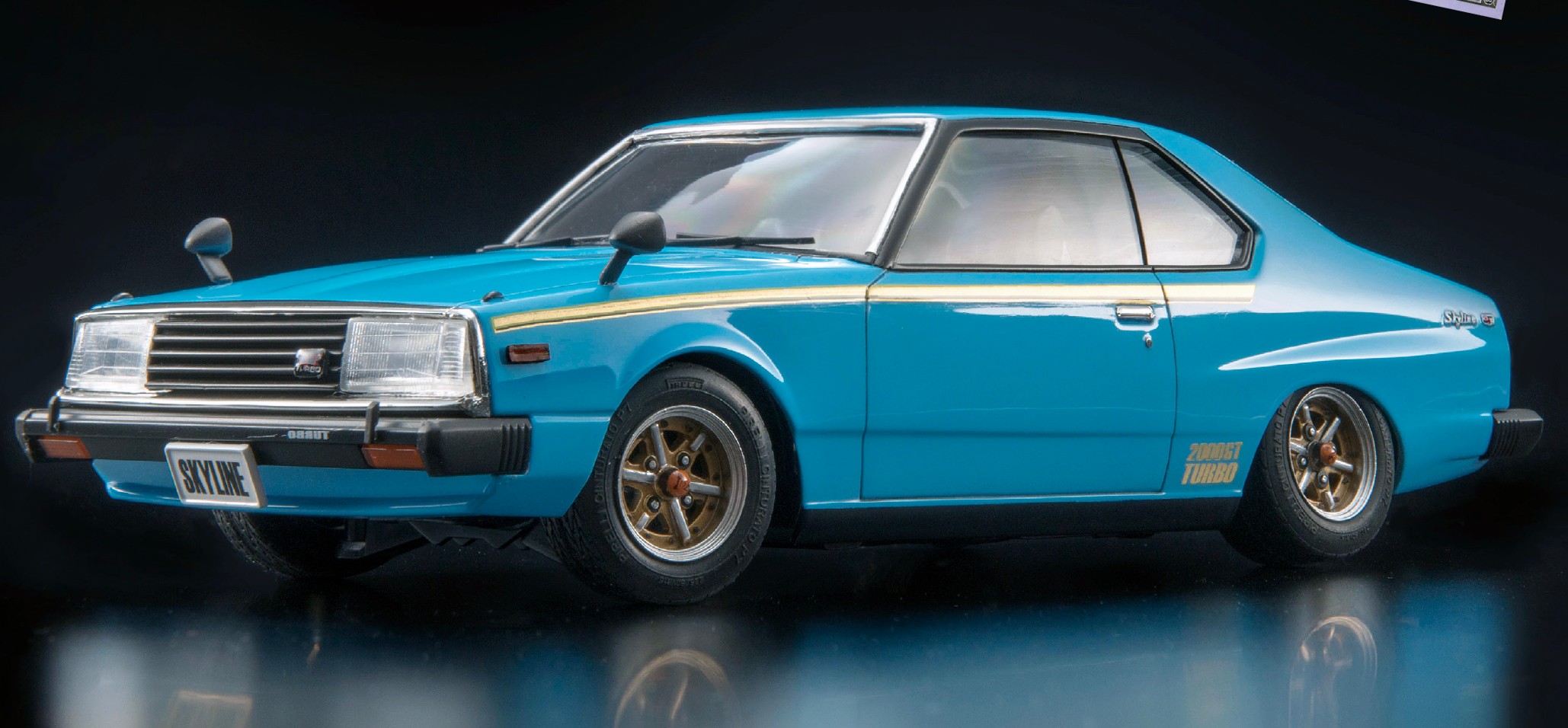 チェイス 日産 スカイライン HT 2000GT-R スペシャルエディション 5代目スカイライン「ジャパン」HT 2000GT ESターボ、懐かしの