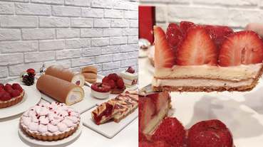 草莓季來了！《亞尼克》大顆草莓「生乳卷」、「鮮莓派」還推聖誕限定！