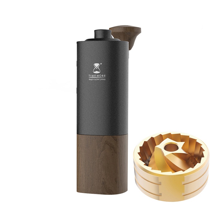 TIMEMORE 栗子G1手搖磨豆機(鍍鈦磨芯)-黑色