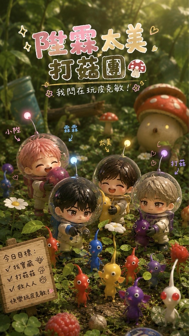 太美金愛玩皮克敏
