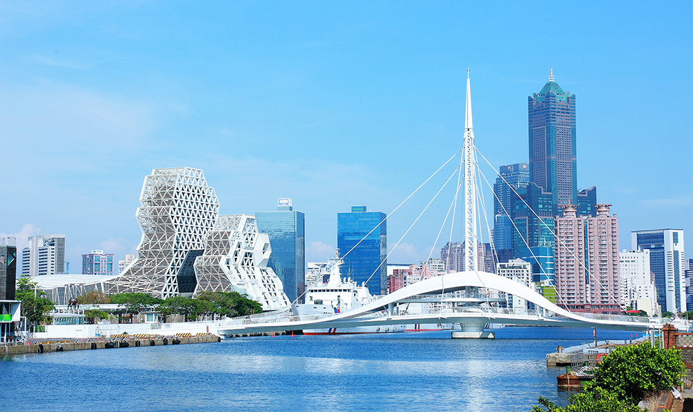 駁二藝術特區大港橋(攝影/Carter )