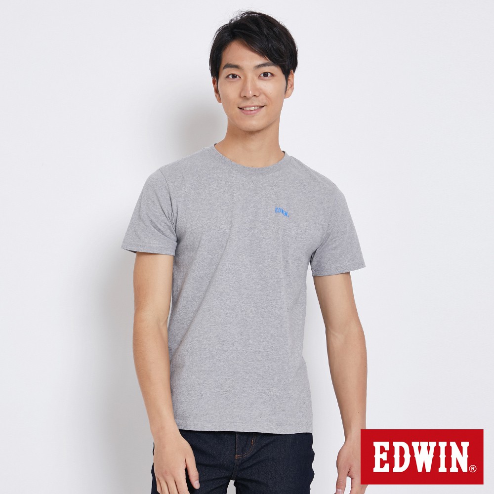 EDWIN TOKYO MAP反光短袖T恤(麻灰色)-男款