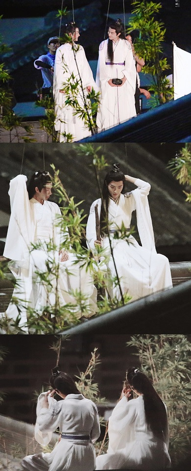 屋頂秀恩愛的陸劇CP 4：《陳情令》