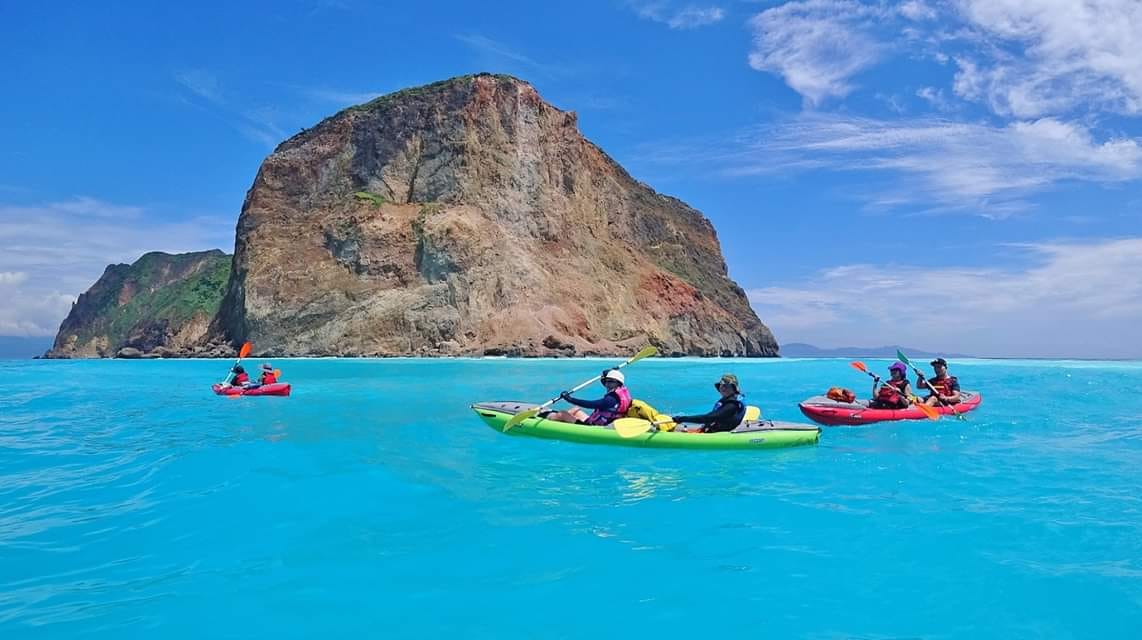 龜山島 海灘露營1