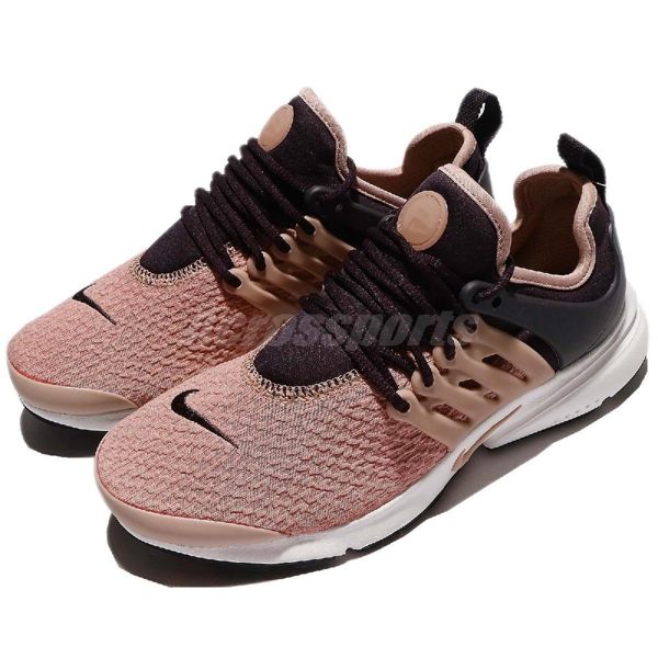 Nike 休閒慢跑鞋 Wmns Air Presto 粉紅 紫 白底 低筒 魚骨鞋 運動鞋 女鞋【PUMP306】 878068-604