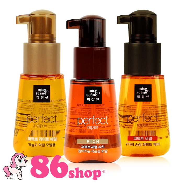 魅尚萱Mise en scene染燙受損玫瑰精華護髮油/Light輕盈版70mL【RKME003C】 86小舖